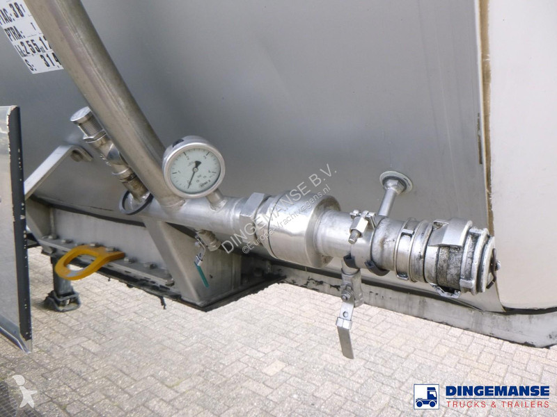 Návěs Magyar Chemical tank inox L4BH 37.5 m3 /...