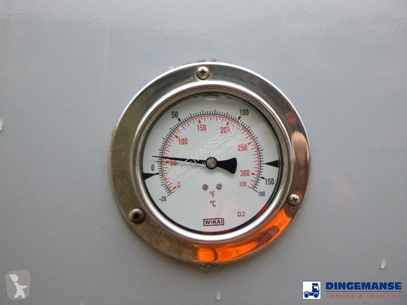 نصف مقطورة Van Hool Food tank inox 62 m3 / 3 comp