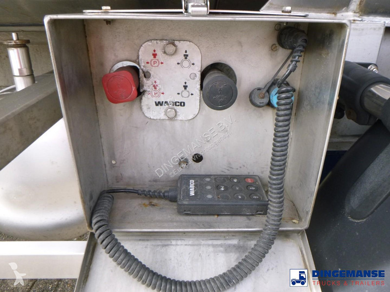 نصف مقطورة Parcisa Chemical tank inox L4BH 37.5...