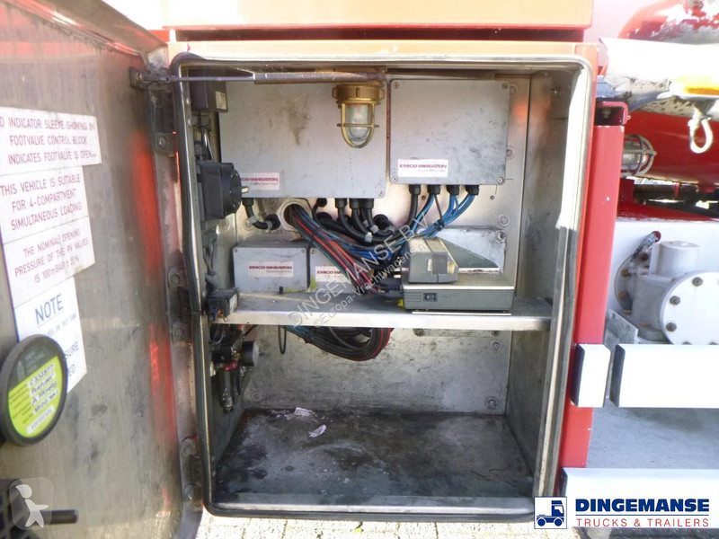 Semi remorque Feldbinder Fuel tank alu 44.5 m3...