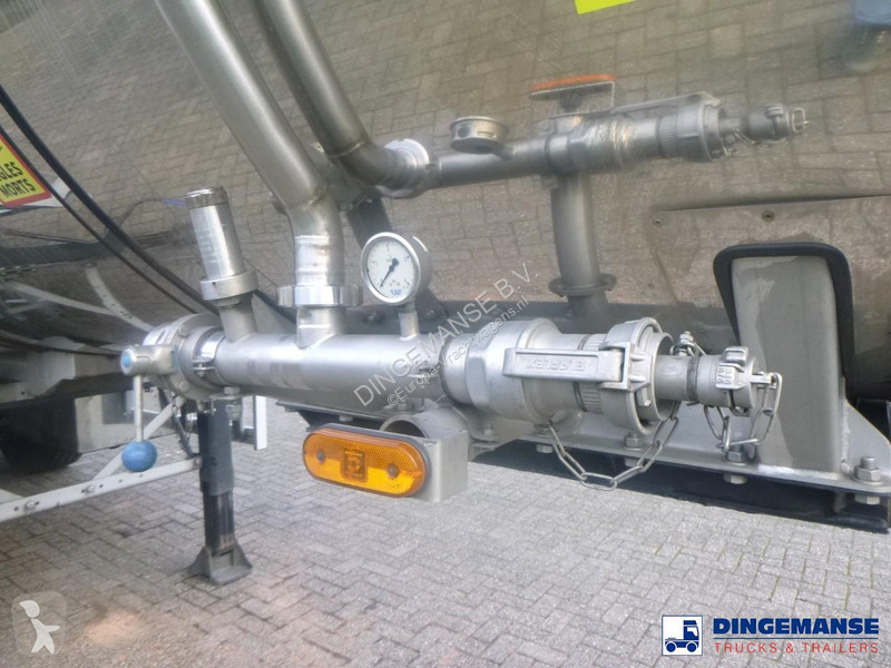 نصف مقطورة LAG Food tank inox 32m3 / 3 comp +...