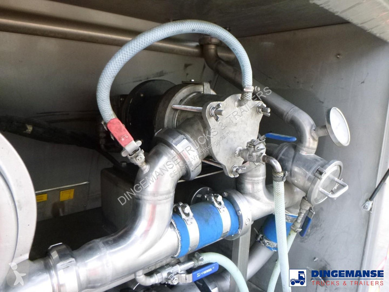 نصف مقطورة Maisonneuve Food (milk) tank inox 29...