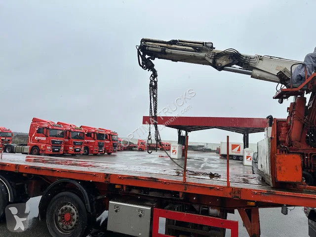 نصف مقطورة KWB P-393-STI-H4 KRAAN KENNIS 24000