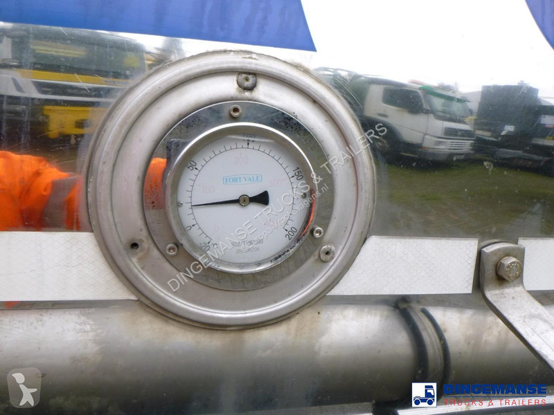 نصف مقطورة Magyar Chemical tank inox L4BH 32.9...