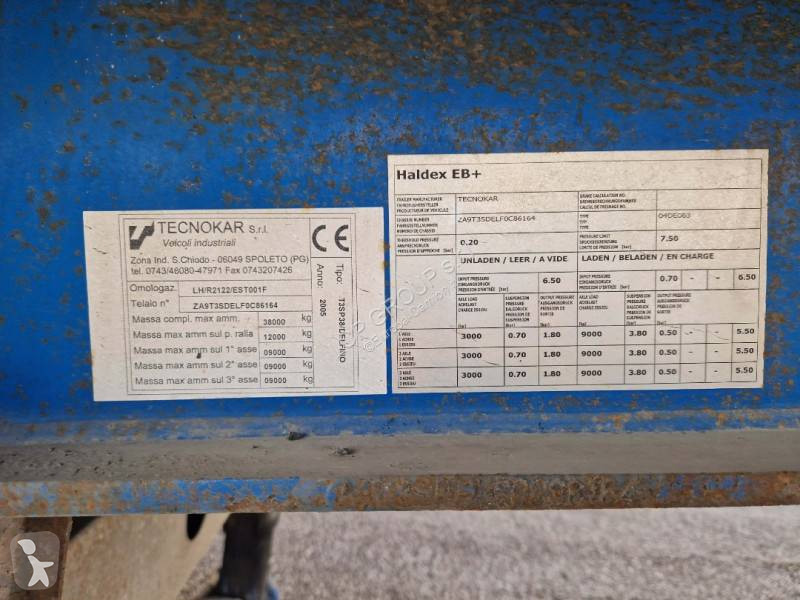 نصف مقطورة Tecnokar T3SP38 DELFINO