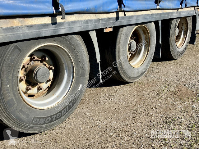 نصف مقطورة Krone Curtainsider Mega