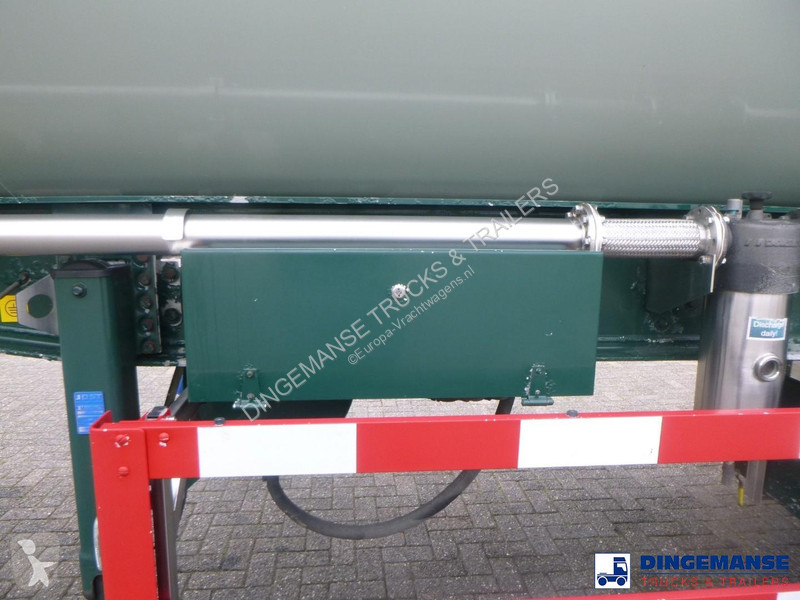 نصف مقطورة Feldbinder Powder tank alu 60 m3...