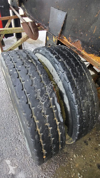 Semirimorchio Trailor 2 Axle , 8 Tyres , Steel...