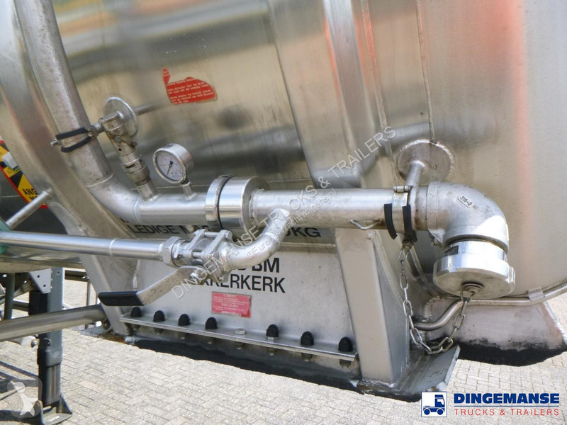 نصف مقطورة Magyar Chemical tank inox L4BH 22.5...