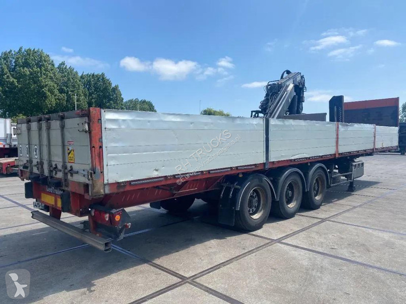 نصف مقطورة Lecitrailer 3 AXLE - BPW + HIAB R165 F3