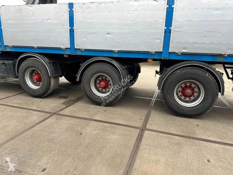 نصف مقطورة KWB P-423-STI-R 3 AXLE BPW + HIAB...