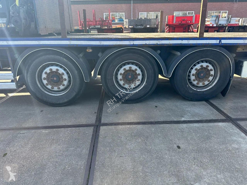 نصف مقطورة Fruehauf MET 3 AXLE SAF + HIAB 122E...