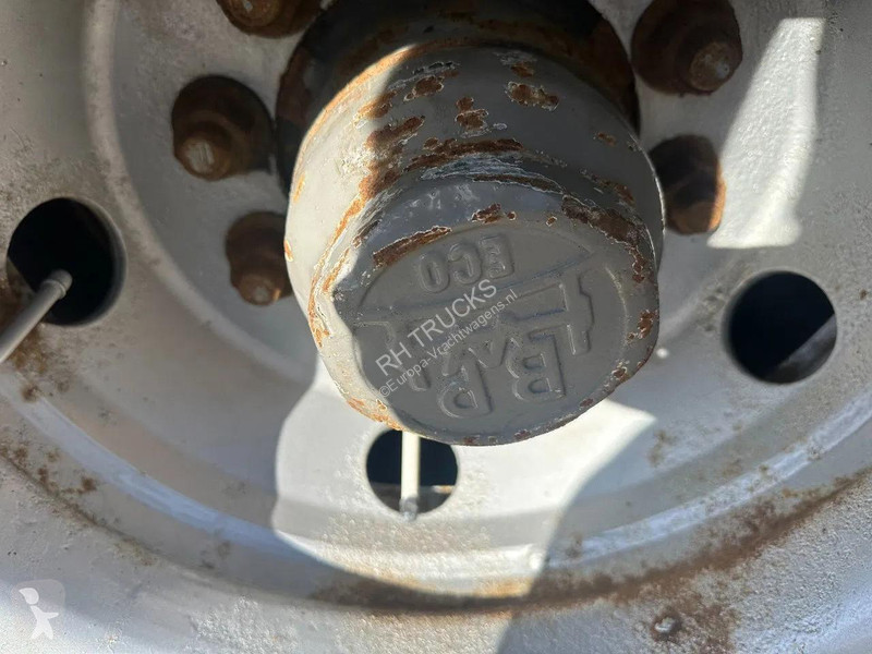 نصف مقطورة Broshuis 21N58A 2 AXLE - LAST AXLE...