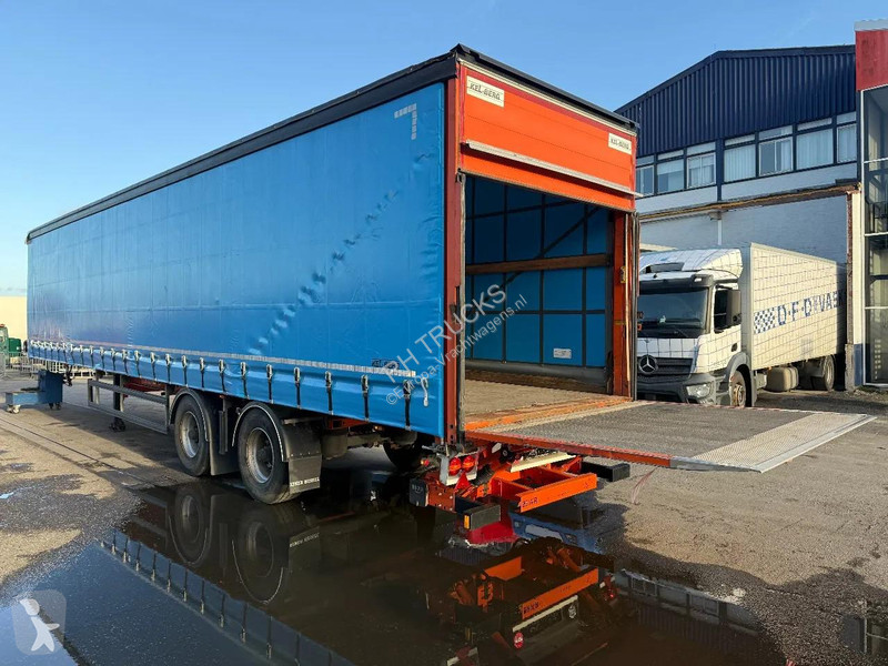 نصف مقطورة Krone 2 AXLE - WITH STEERING AXLE