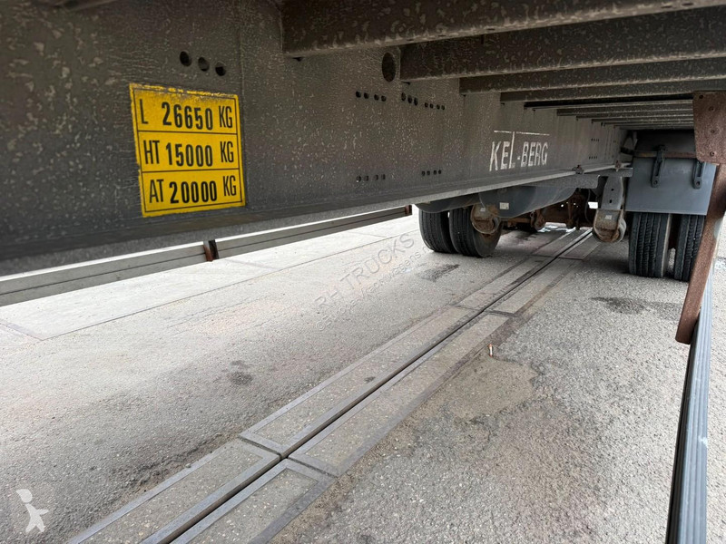 نصف مقطورة Kel-Berg 2 AS BPW - LAST AXLE...