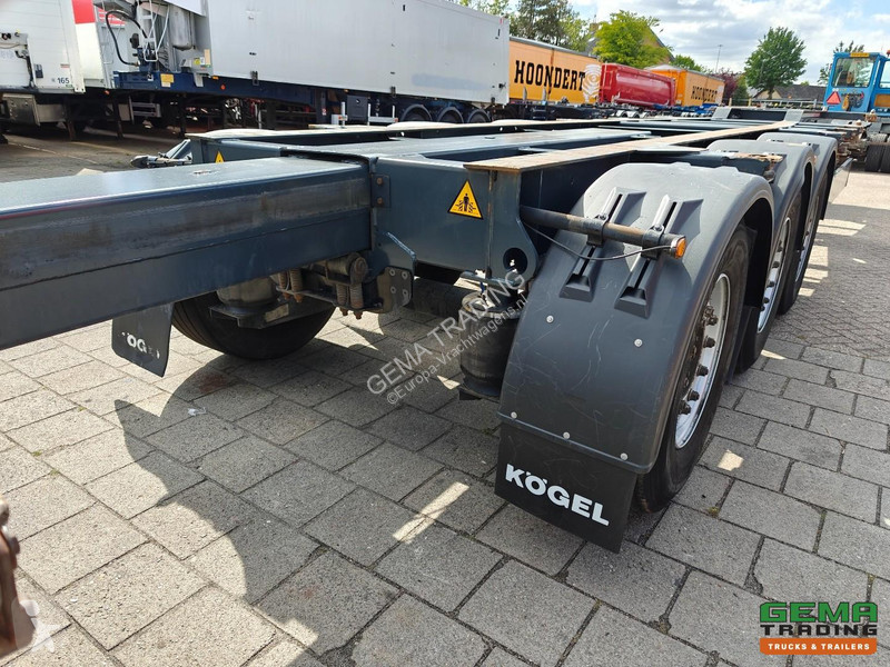 نصف مقطورة Kögel PORT 40 SIMPLEX 20 20/30/40FT...