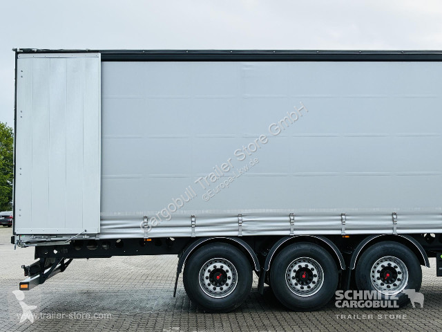 نصف مقطورة Berger Curtainsider Standard Getränke