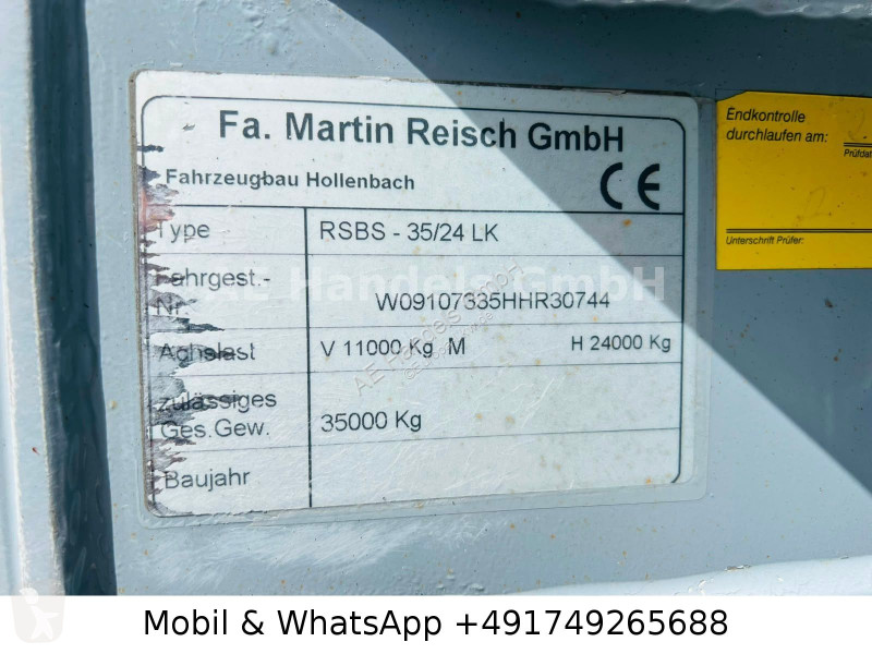 نصف مقطورة Reisch RSBS-35...