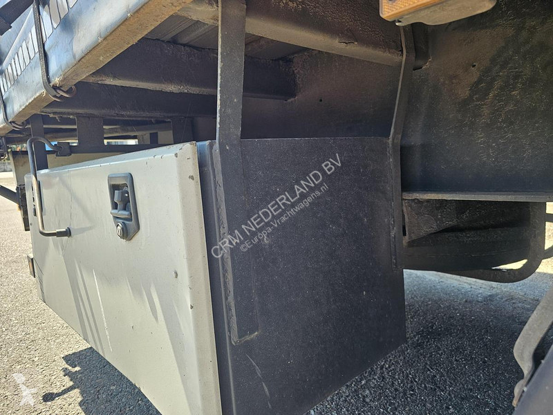 نصف مقطورة Pacton T3 001 /3 axle curtainsider...