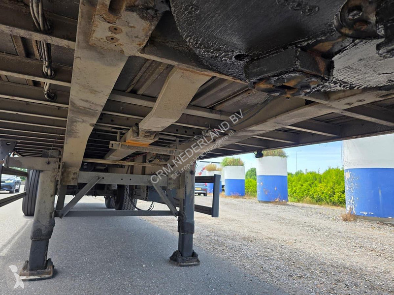 نصف مقطورة Groenewegen DRO 12-20 / LOADING LIFT...
