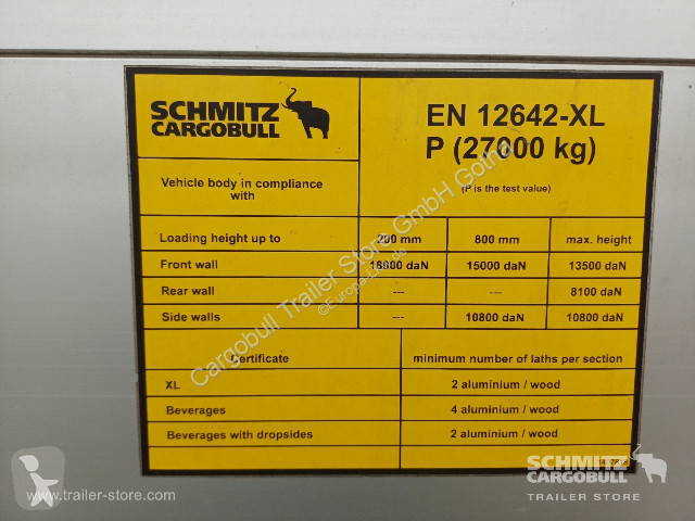نصف مقطورة Schmitz Cargobull Curtainsider Mega...