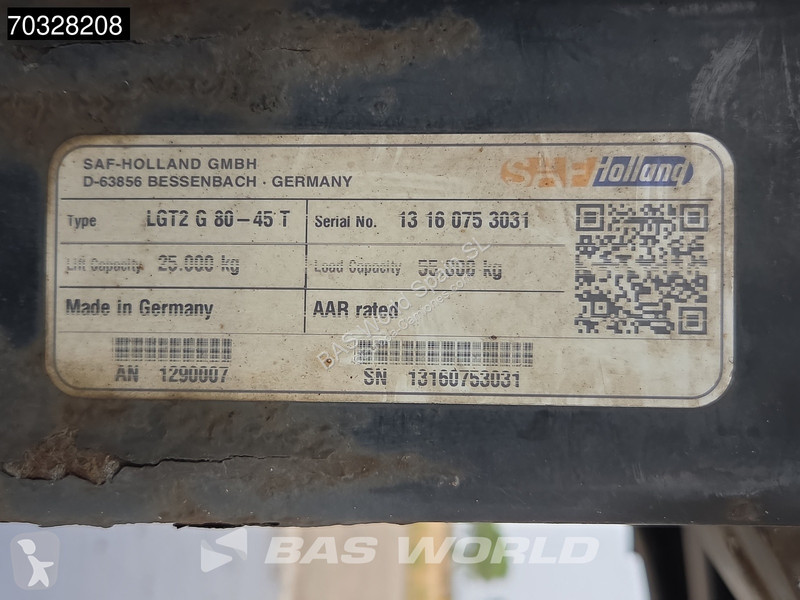 نصف مقطورة Krone Lift Axle Boards