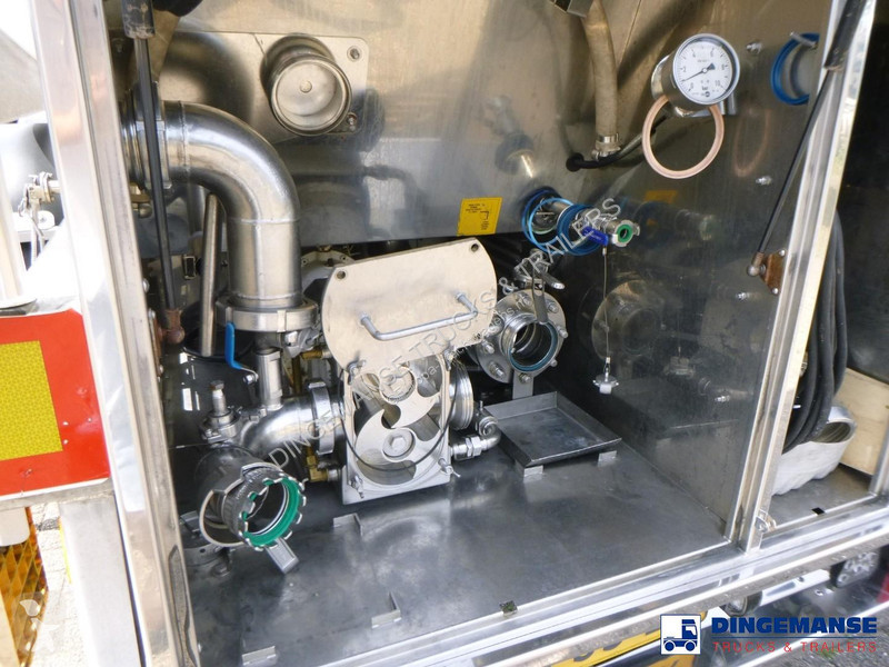 نصف مقطورة Van Hool Food tank inox 28 m3 / 1 comp