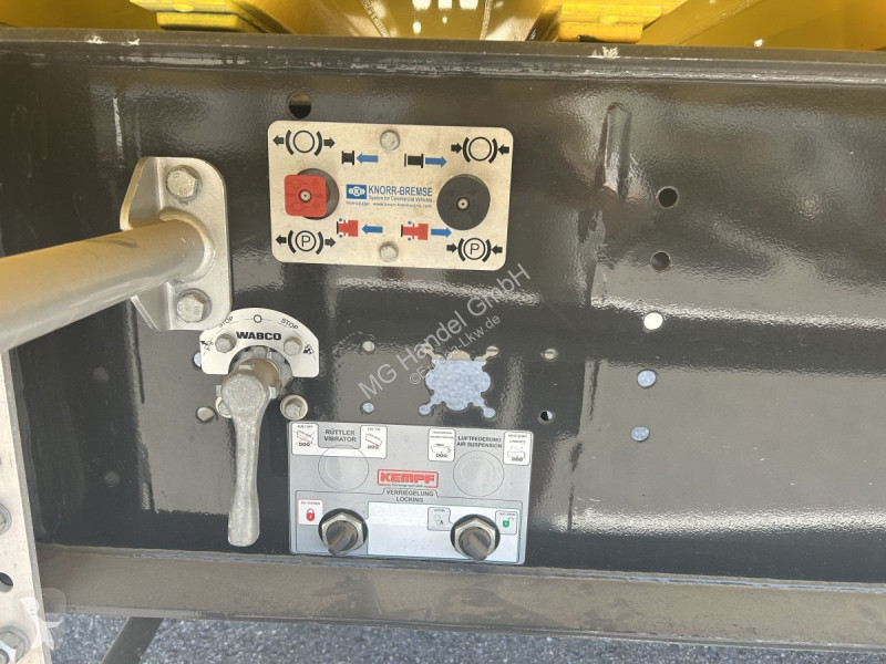 نصف مقطورة Kempf SKM 39 Alu-Kastenmulde 55m³...
