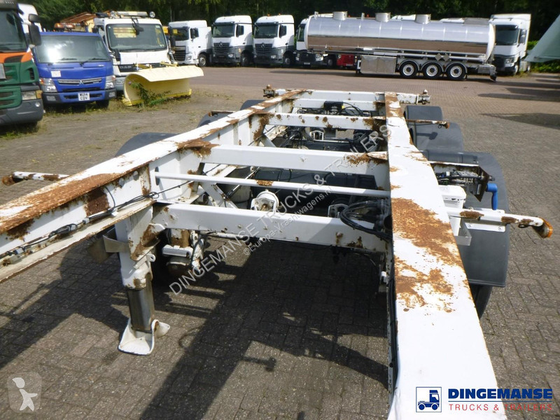 نصف مقطورة LAG 3-axle container trailer 20 ft