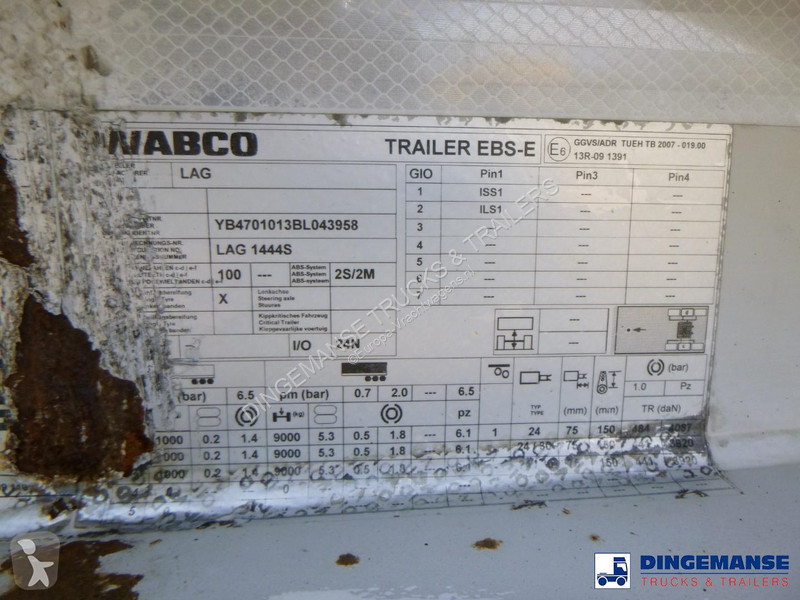Semirimorchio LAG 3-axle container trailer 20 ft