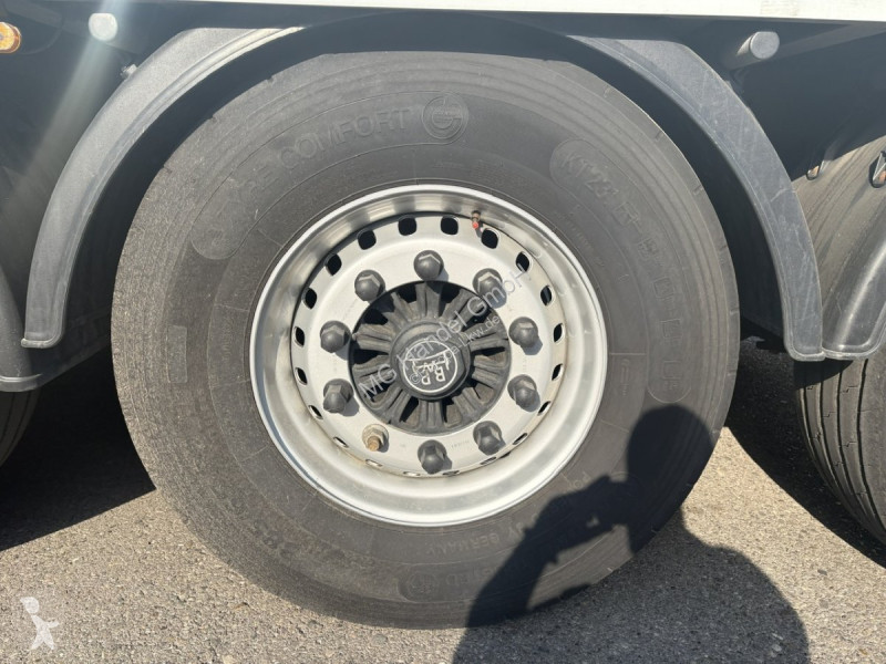 نصف مقطورة Knapen K100/KT01, 10 mm, Liftachse,...