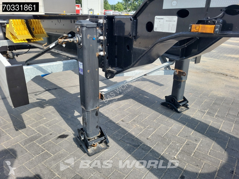 نصف مقطورة Krone 3 axles UNUSED 40ft APK 05/27