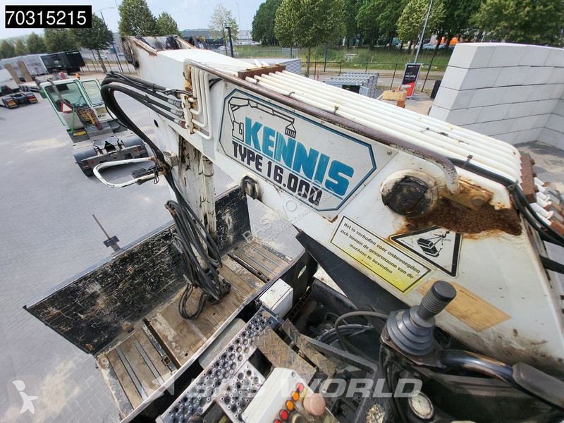 نصف مقطورة Pacton T3-003 Kennis 16T Steering Crane