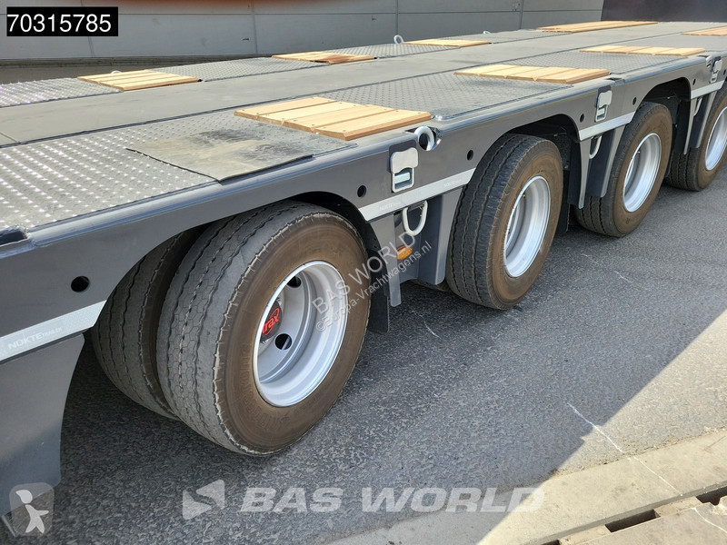 نصف مقطورة  NKTL4 NEW Lift + 2xSteering Axle Ramps