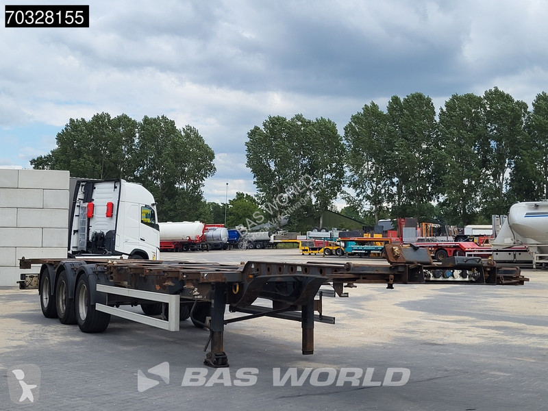 نصف مقطورة Krone 3 axles Multi 45ft