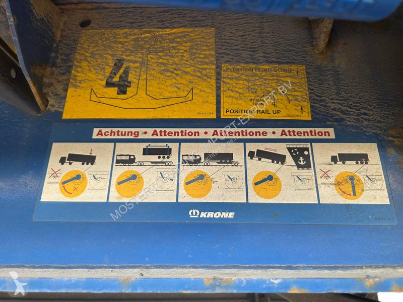 Krone SAF - Drum Axle Air Suspension - 39 Tons...