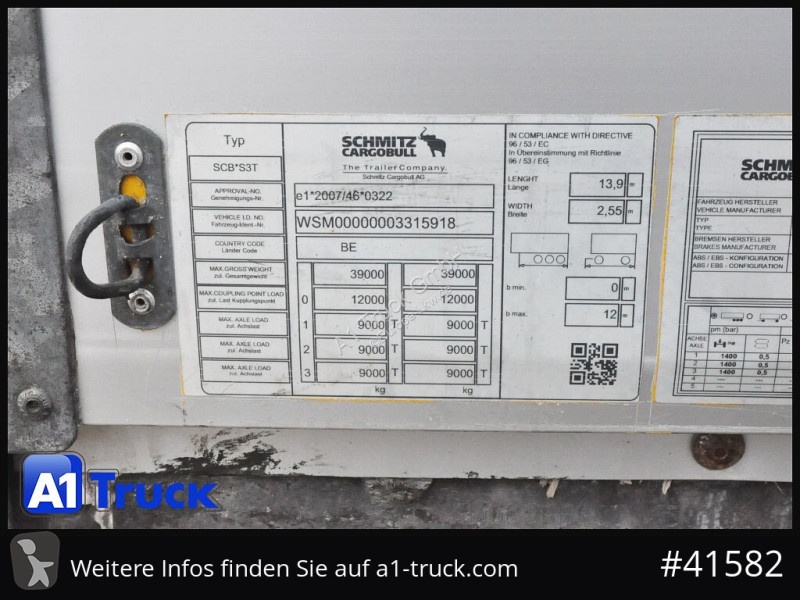 Oplegger Schmitz Cargobull SCS 24, Mega,...