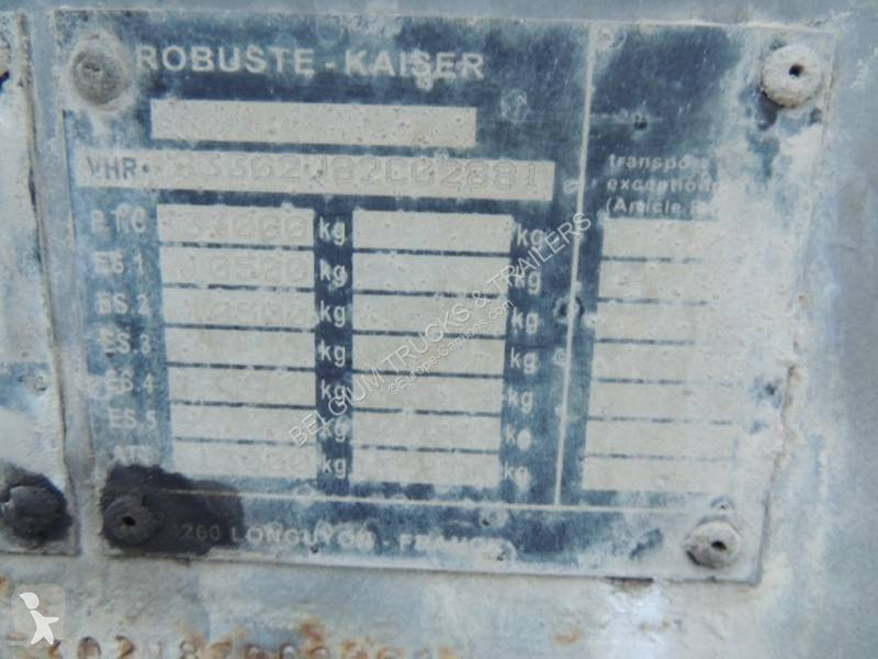 Návěs Robuste Kaiser acier