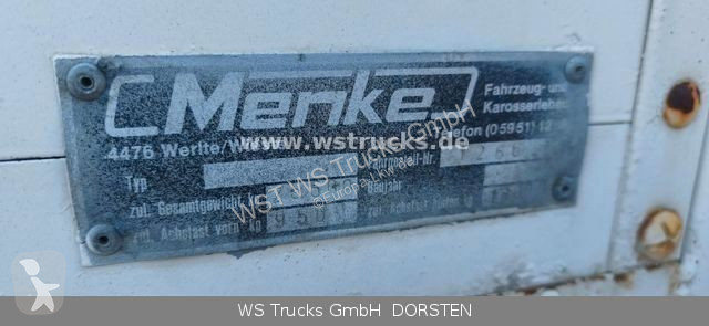 Semitrailer Menke 2 Stock Viehauflieger | Spindel