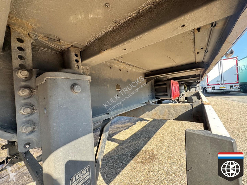 نصف مقطورة Krone Lift and steering axle - Tail...