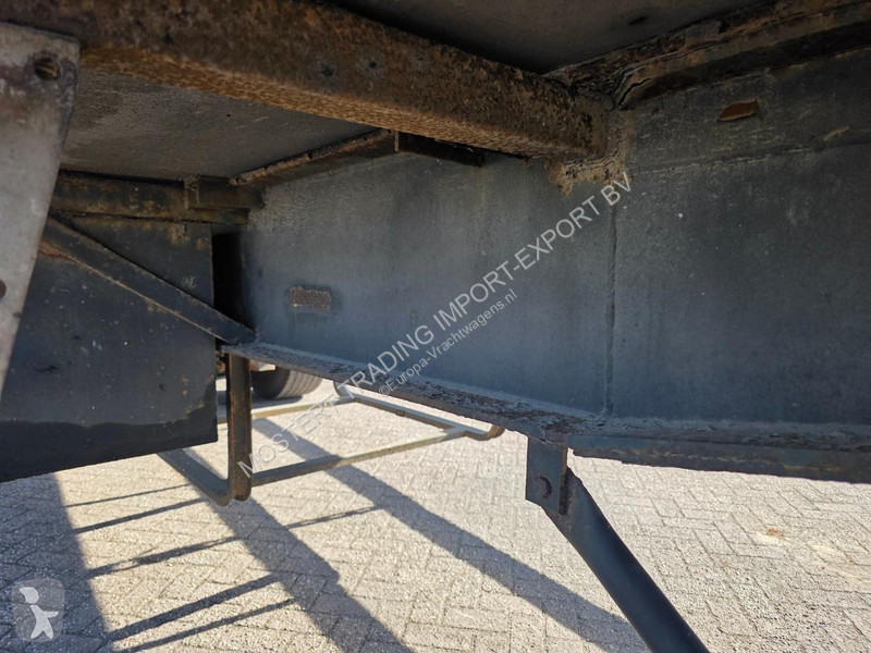 نصف مقطورة Ever BPW - Drum 2-axle enclosed box...
