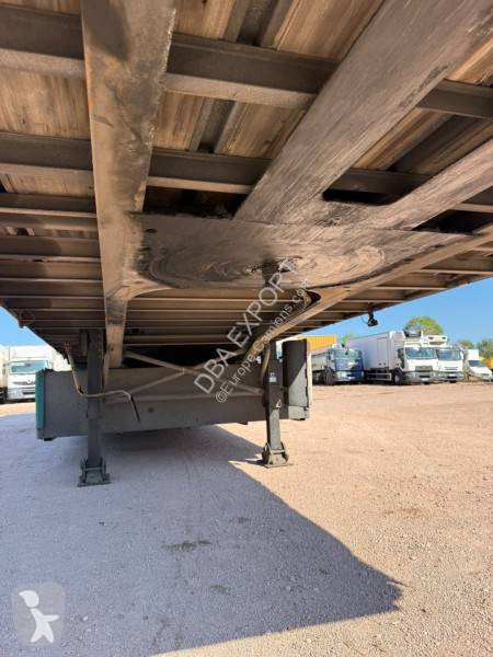 Fruehauf 3 essieux bâchée semi-trailer