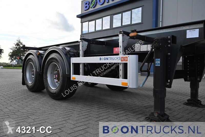 Sættevogn Pacton ET4 | 20ft * 2810KG * SAF/DRUM...