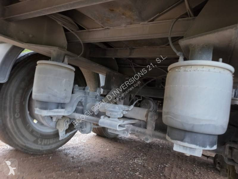 Sættevogn Fruehauf T34C con laterales abatibles...