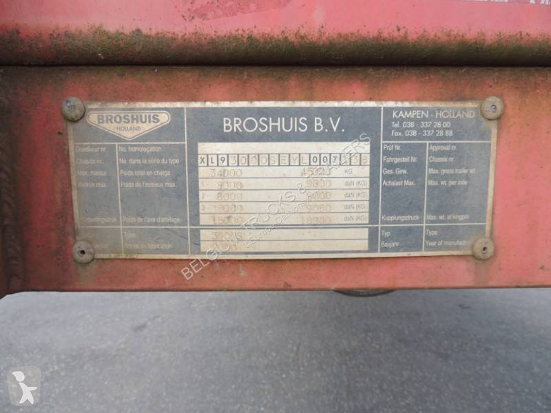 Broshuis extensible 5 metre semi-trailer