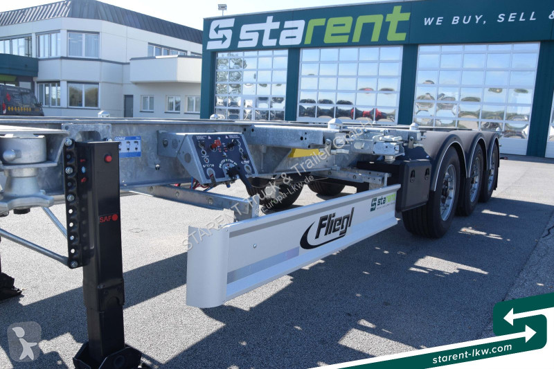 نصف مقطورة Fliegl Containerchassis ADR...