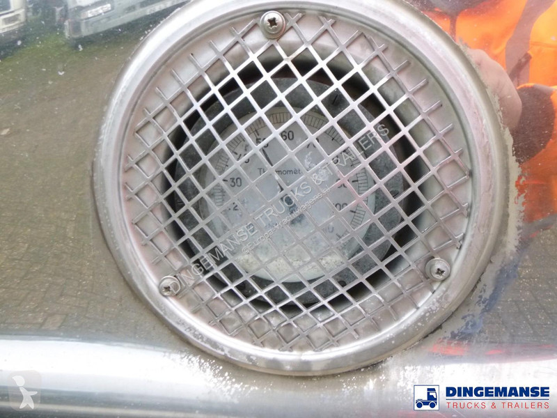 Oplegger Maisonneuve Chemical tank inox 34.6 m3...