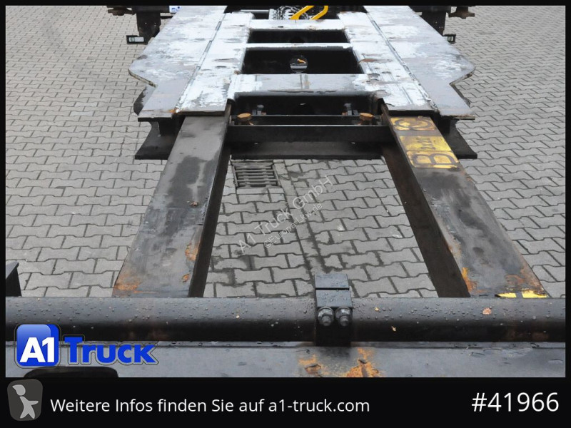 Oplegger Krone eLTU6,  Schlitten, Front und...