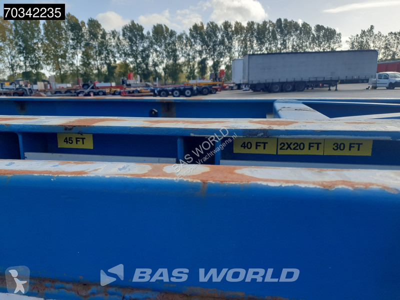 Oplegger Renders - Has 3 axles Liftachse Mutl 45ft