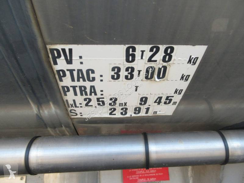Semirremolque Magyar citerne lait